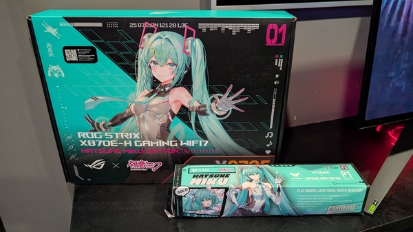 ROG x Hatsune Miku: il sistema da gioco completo arriva in Italia