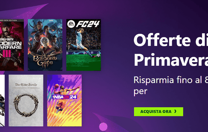 Offerte di Primavera per Xbox