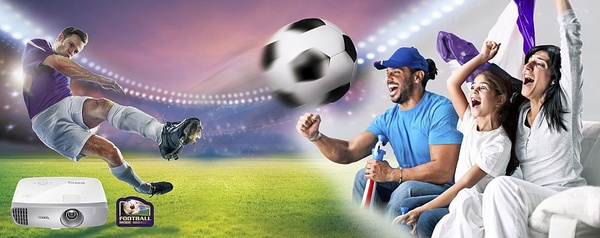 Da BenQ arrivano i nuovi proiettori con Football Mode