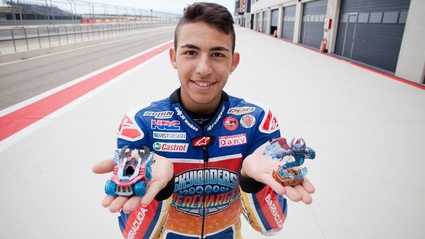 Skylanders SuperChargers corre insieme al  pilota Enea Bastianini