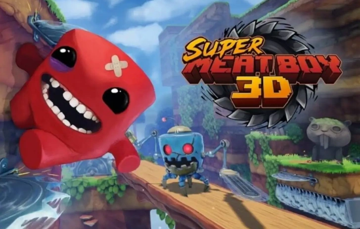 Super Meat Boy 3D il trailer di annuncio