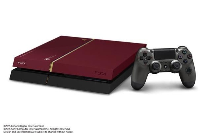 Una PS4 bicolore per MGS V The Phantom Pain