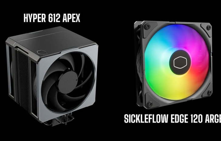 Cooler Master Hyper 612 Apex e Fan Kit SickleFlow Edge 120 ARGB