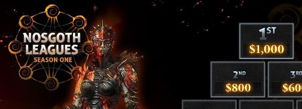 Nosgoth Leagues - Ricompense mensili in denaro per i top 100
