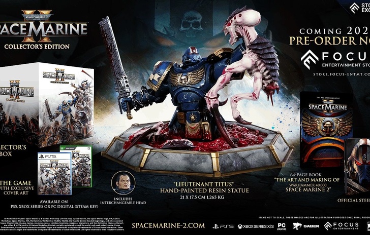 Una Collectors lussuosa per Warhammer 40000 Space Marine 2