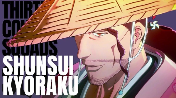 Bleach Rebirth of Souls: il trailer gameplay di Shunsui Kyoraku