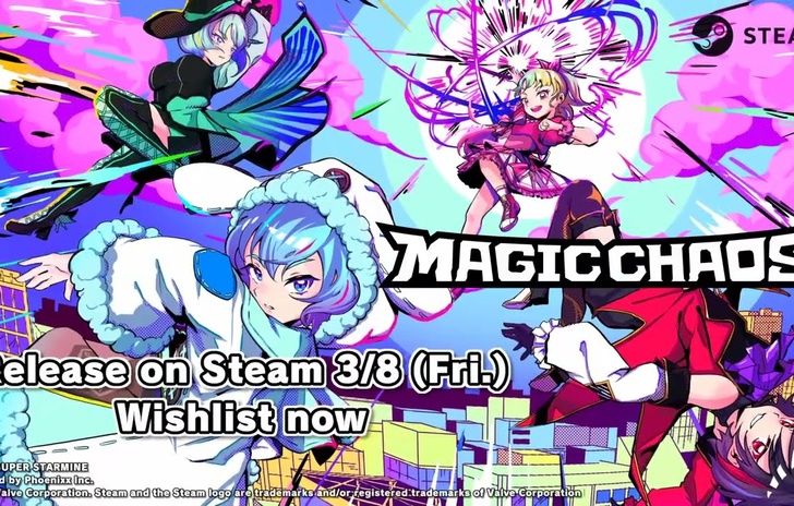 Magic Chaos lo shmup festaiolo arriva su PC l8 marzo