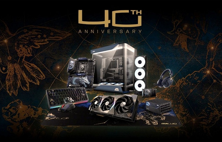 MSI celebrates 40 years with the DRACO EPIC EDITION collection