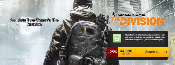 The Division per PC arriva su DL Gamer