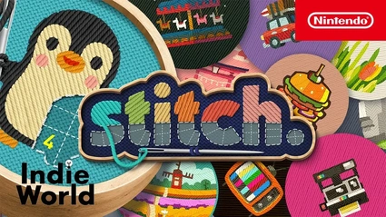 Stitch, il puzzle game da ricamo disponibile su Switch