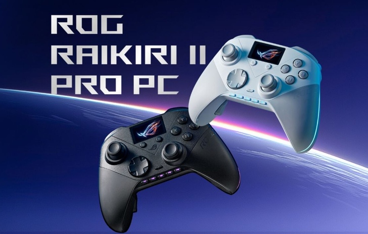 ASUS ROG Raikiri II Pro PC controller wireless a 8000 Hz