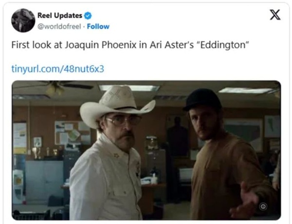 Eddington - Ari Aster e Joaquin Phoenix di nuovo insieme
