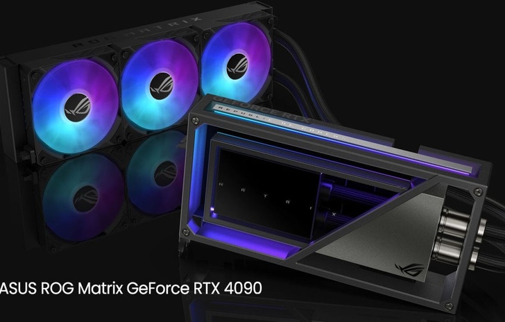 Computex 2023 Rog Matrix GeForce RTX 4090 e il metallo liquido