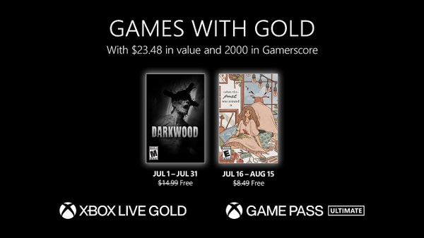 Games with Gold, i titoli di luglio