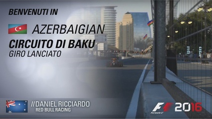 Daniel Ricciardo Baku Flying Lap