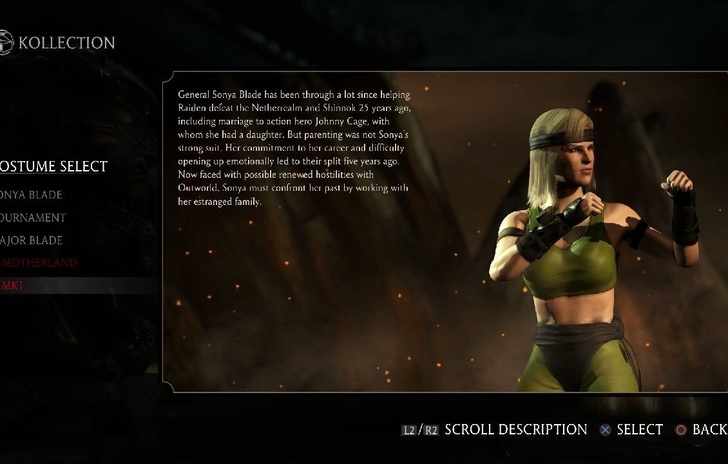 Tanya e nuovi abiti con laggiornamento di Mortal Kombat X