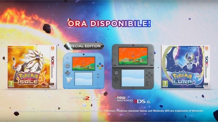 Benvenuti ad Alola! Disponibili Pokemon Sole e Pokemon Luna
