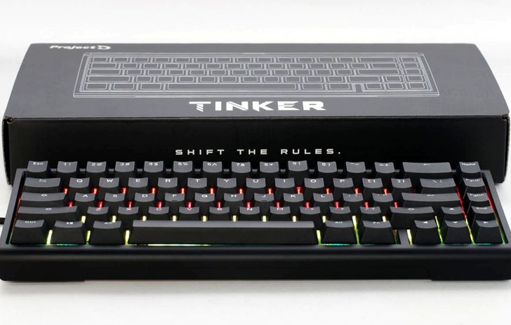 ProjectD ha presentato la tastiera meccanica Tinker 65