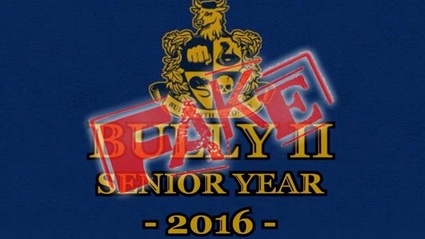 [Fake] Annunciato Bully 2? Ma anche no!