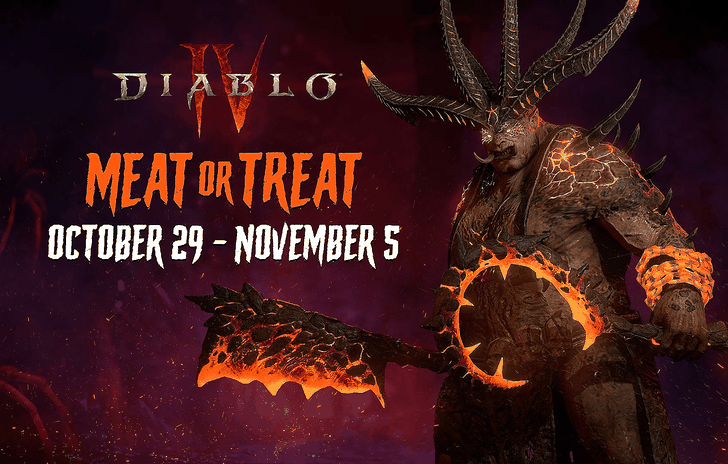Blizzard svela levento di Halloween su Diablo IV ricompense gratuite e la sfida Meat or Treat