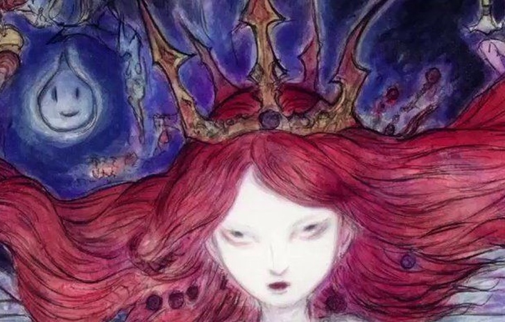 Un Artwork di Child of Light realizzato da Amano