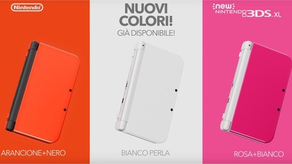 3 nuovi colori per New Nintendo 3DS XL