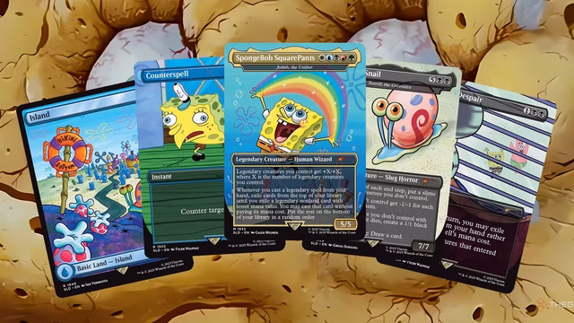 Magic The Gathering presenta le Carte di SpongeBob SquarePants
