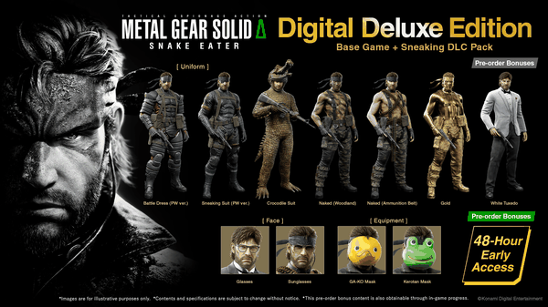 Metal Gear Solid Delta: Snake Eater: Pre-Order Aperti