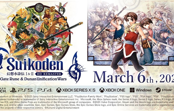 Suikoden III HD Remaster Gate Rune and Dunan Unification Wars è Disponibile