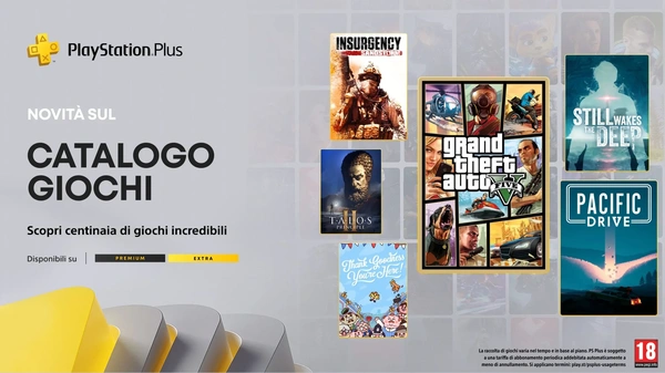 PlayStation Plus: i giochi Extra e Premium di novembre, con GTA 5