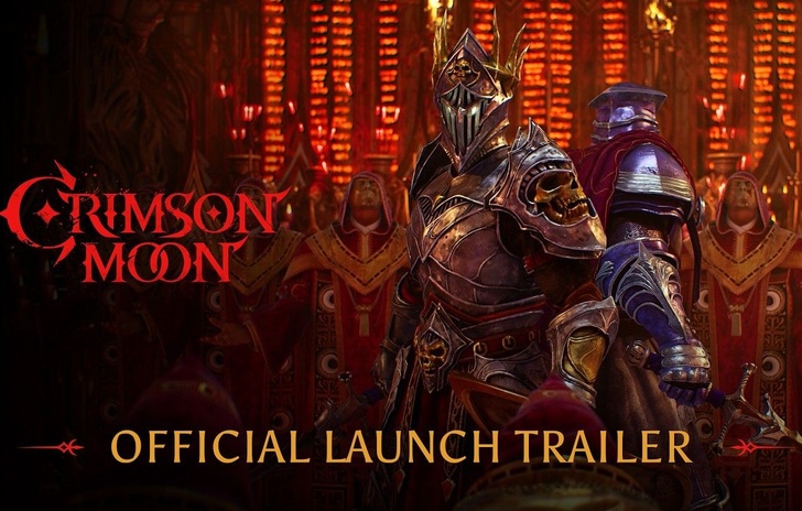 Crimson Moon è uscito il trailer di lancio dellactionRPG