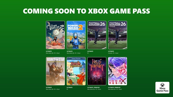 Xbox Game Pass: la seconda ondata di ottobre, con The Outer Worlds 2