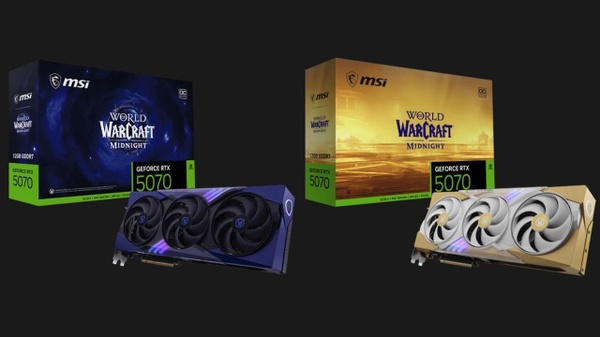 MSI RTX 5070 World of Warcraft Midnight Edition
