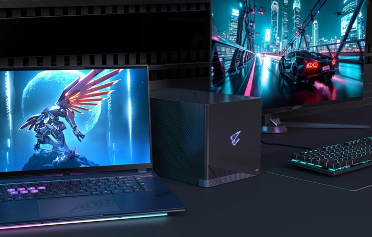 GIGABYTE trasforma gli ultrabook in PC gaming con AI BOX RTX 50