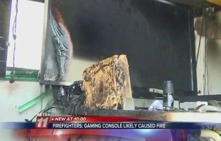 Un incendio causato da Nintendo Wii