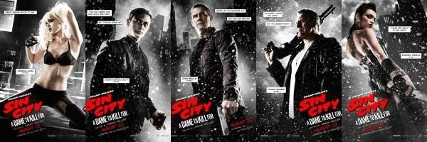 Character poster direttamente da Sin City!