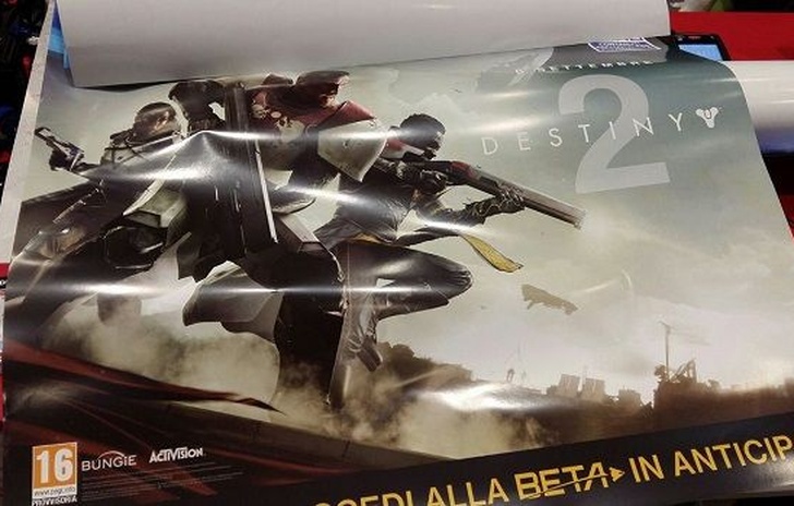 Un poster rivela la data di uscita di Destiny 2