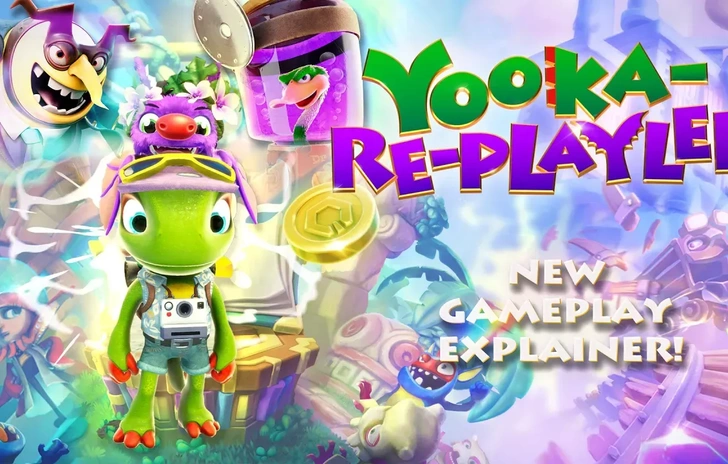 YookaReplaylee il remaster del collectathon uscirà nel 2025 nuovo trailer