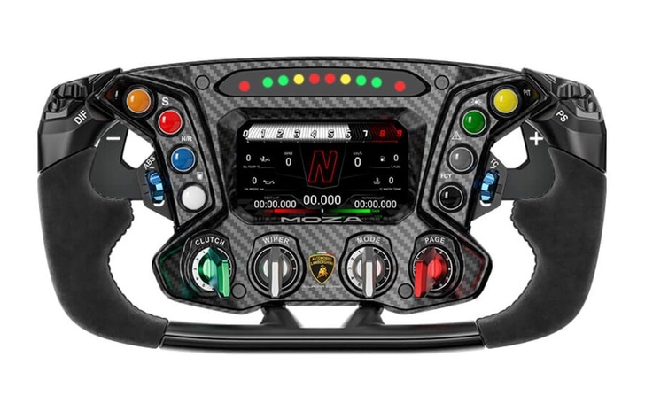 Moza Racing e Automobili Lamborghini Volante Essenza SCV12