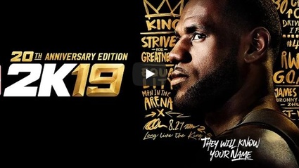 LeBron James irrompe su NBA  2K19