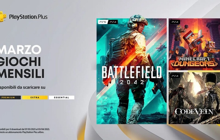 PlayStation Plus i titoli di marzo