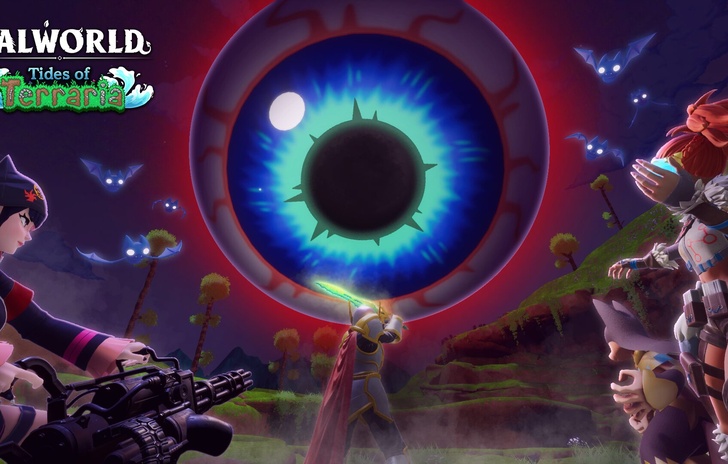 Palworld laggiornamento Tides of Terraria uscirà in estate
