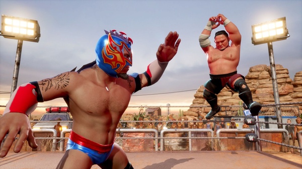 2K presenta WWE Battlegrounds