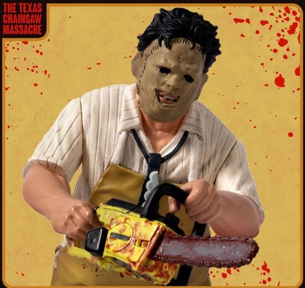 Leatherface - Collezionabile nella linea 5 Points di Mezco Toyz