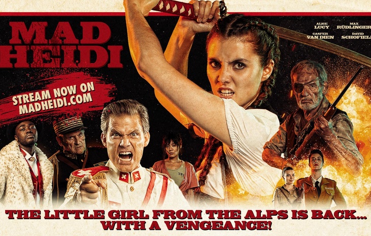 Mad Heidi la recensione del film trash di Prime Video ambientato in una Svizzera distopica