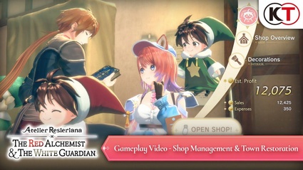 Atelier Resleriana - Shop Management & Town Restoration