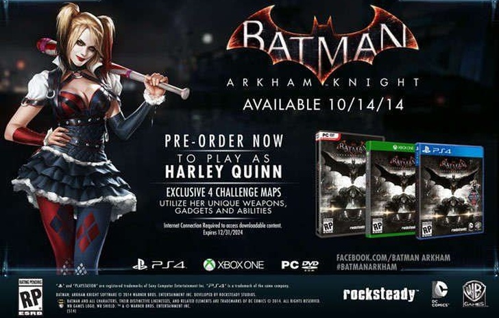Rumor una data per Batman Arkham Knight