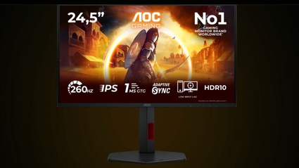 AOC GAMING 25G4ZR: 260 Hz esports monitor for 139 euros
