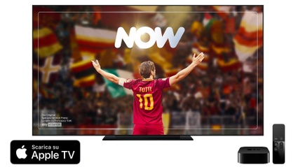 NOW atterra su Apple TV