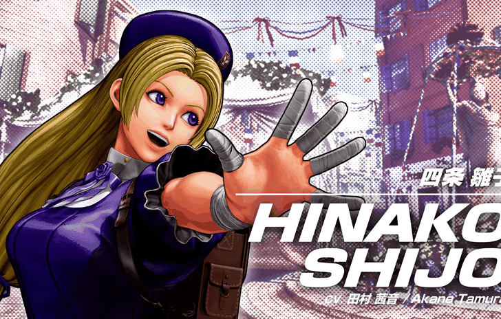 The King of Fighters XV Hinako scenderà in campo il 14 novembre